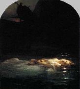 Paul Delaroche Young Christian Martyr oil painting on canvas
